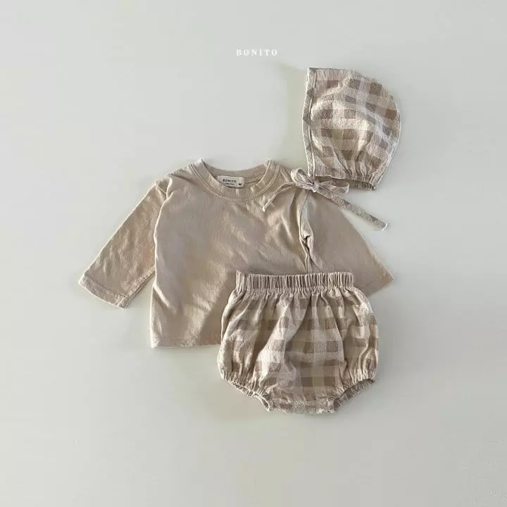 Bonito - Korean Baby Fashion - #babyoutfit - Bebe Base Tee - 10