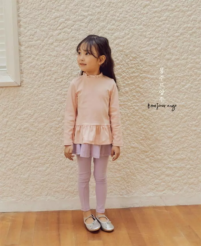 Bonjour Ange - Korean Children Fashion - #Kfashion4kids - Basic Skirt Leggings - 5
