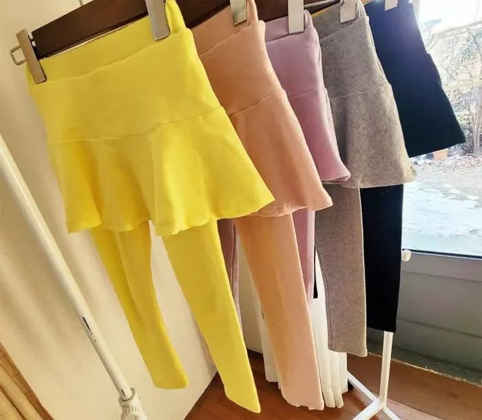Bonjour Ange - Korean Children Fashion - #fashionkids - Basic Skirt Leggings