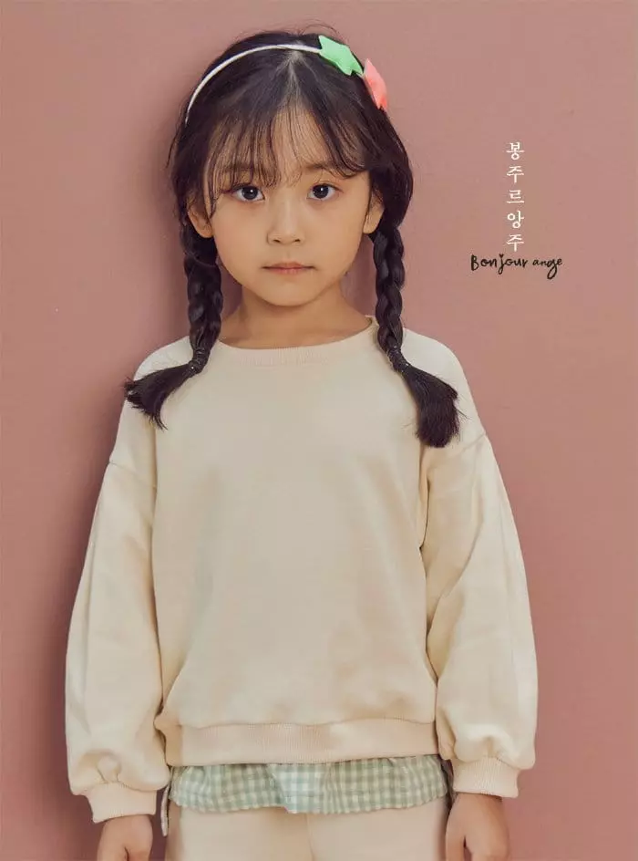 Bonjour Ange - Korean Children Fashion - #magicofchildhood - Verry Top Bottom  Set - 6