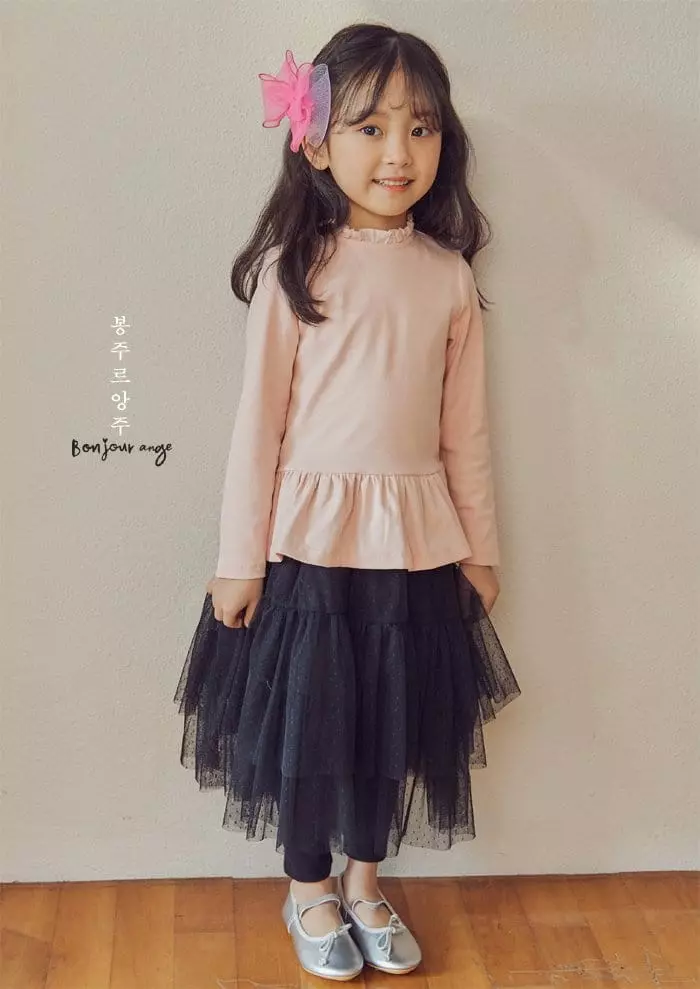 Bonjour Ange - Korean Children Fashion - #minifashionista - Jue Jue Skirt Leggings - 6