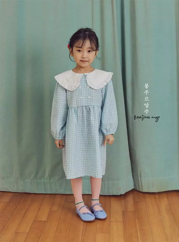 Bonjour Ange - Korean Children Fashion - #prettylittlegirls - Carry One-piece - 6