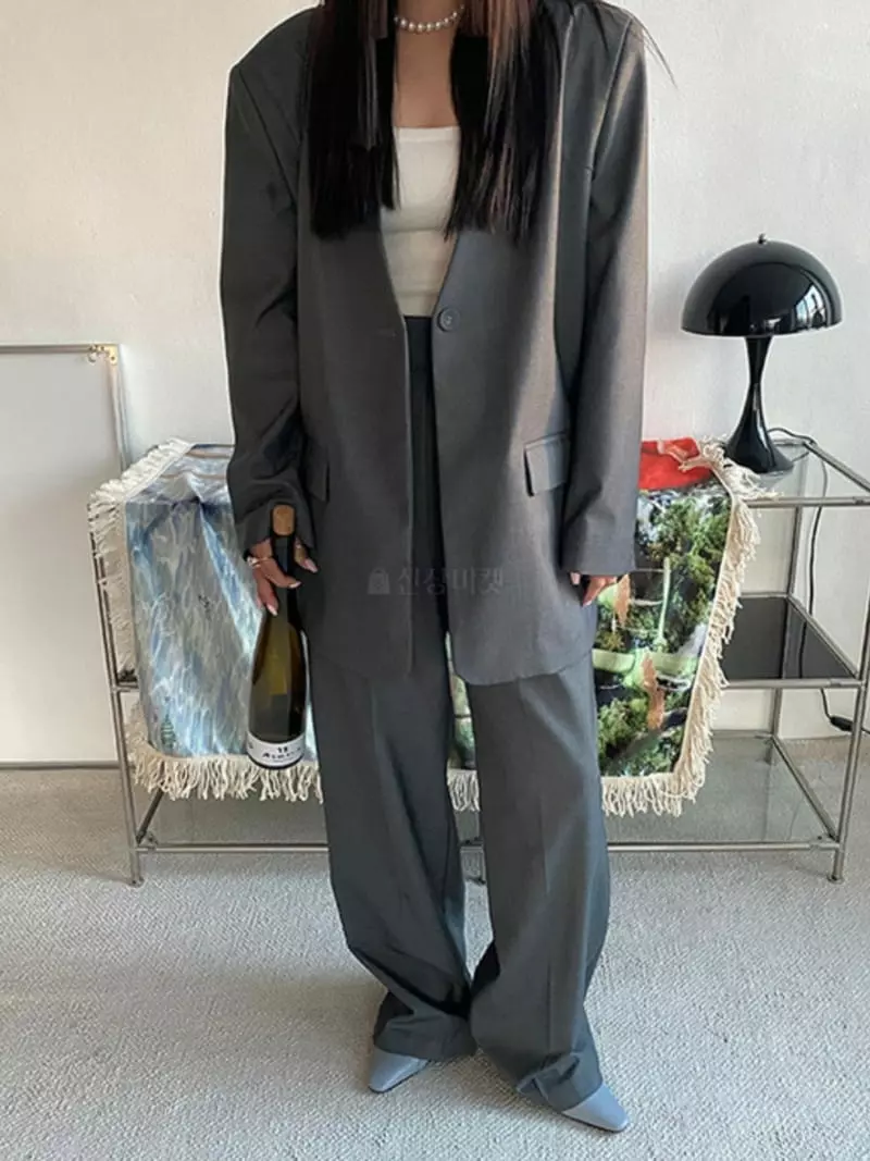 Bricklane - Korean Women Fashion - #momslook - Buckle Pants - 2