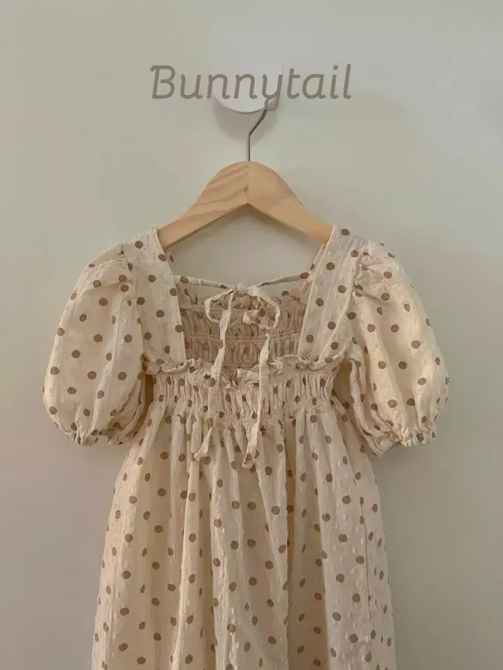 Bunnytail - Korean Children Fashion - #Kfashion4kids - Smocked One-piece - 12