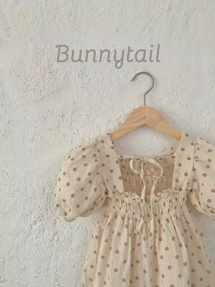 Bunnytail - Korean Children Fashion - #childofig - Smocked One-piece - 4