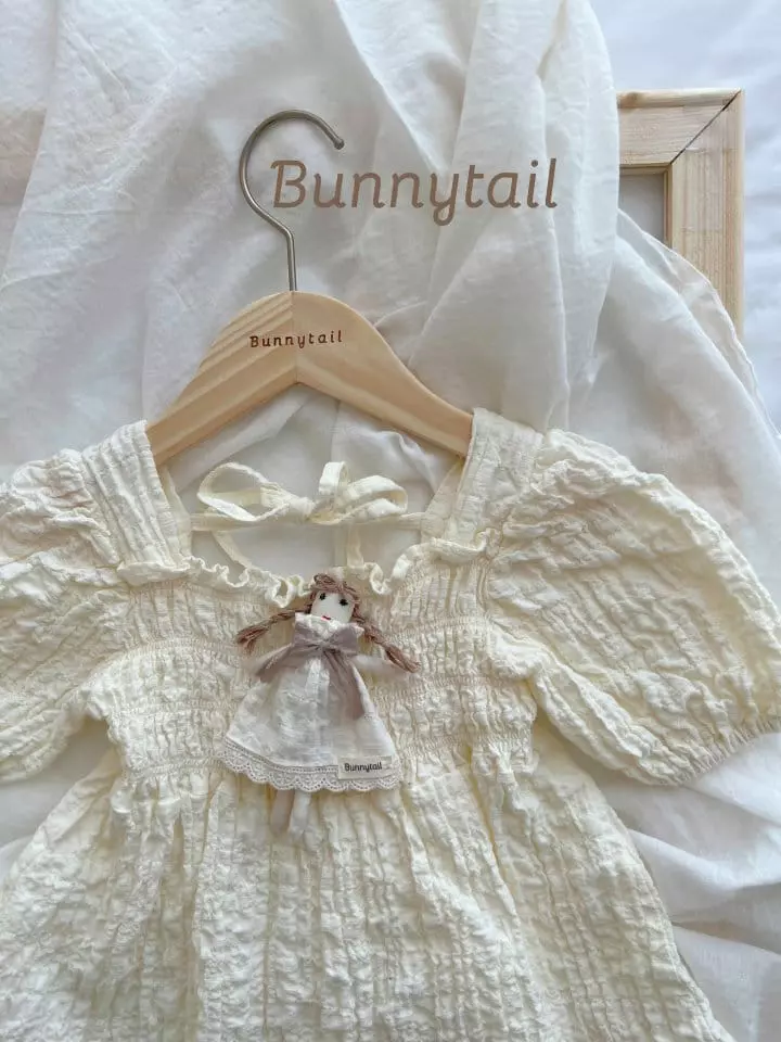 Bunnytail - Korean Children Fashion - #minifashionista - Smocked One-piece