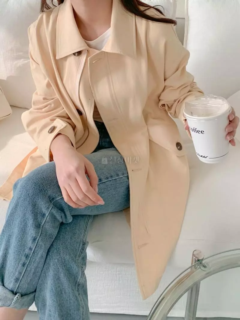 By Andrin - Korean Women Fashion - #momslook - Spring Field Jacket - 3