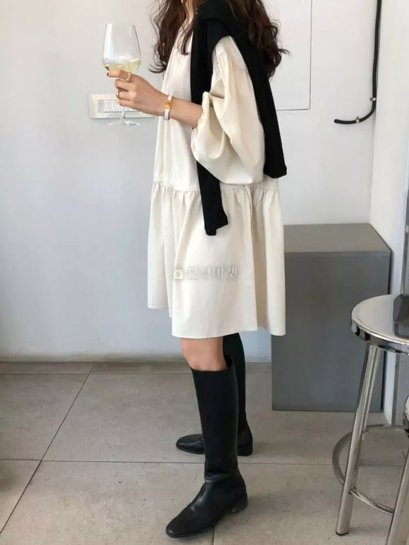 By Andrin - Korean Women Fashion - #womensfashion - Shrring String One-piece - 4
