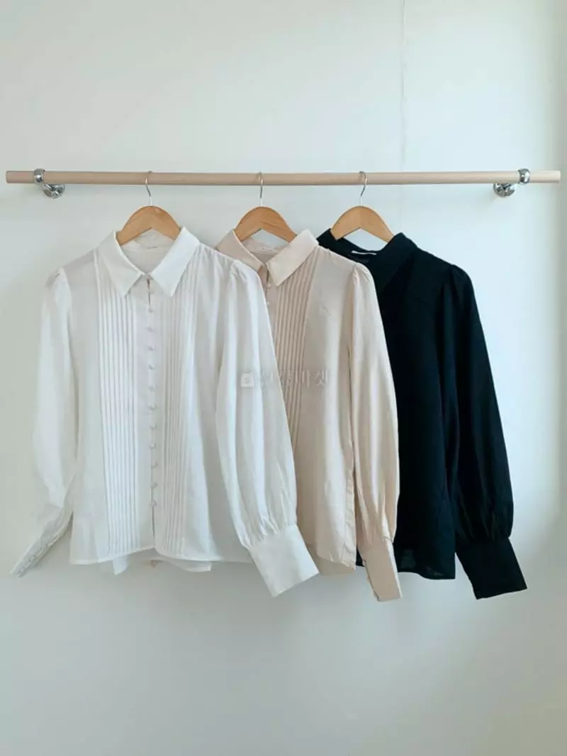By Andrin - Korean Women Fashion - #momslook - Nelli Blouse - 4