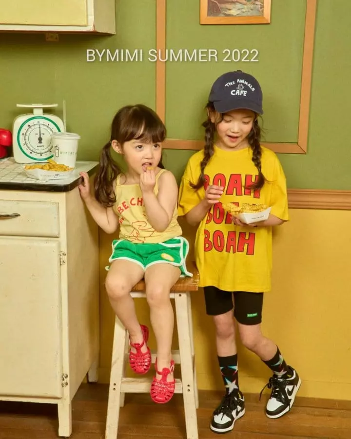 Bymimi - Korean Children Fashion - #stylishchildhood - Lettering Tee - 4
