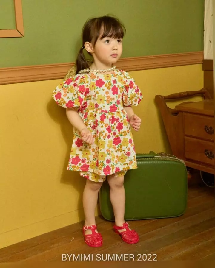 Bymimi - Korean Children Fashion - #childrensboutique - Love Top Bottom Set - 8