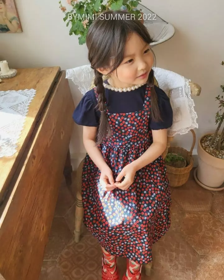 Bymimi - Korean Children Fashion - #childrensboutique - Strawberry One-piece - 7