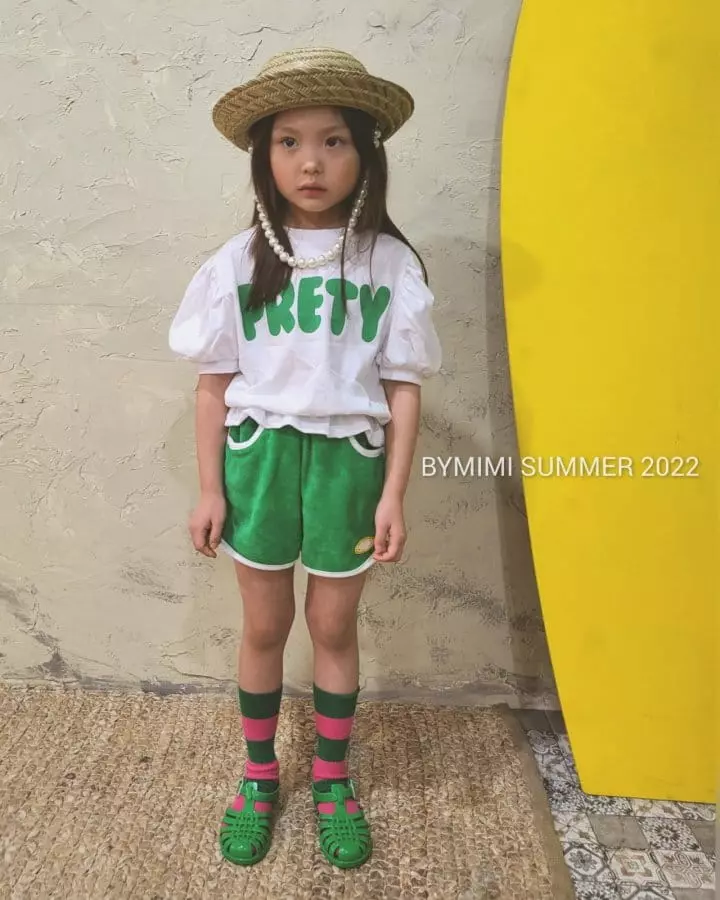 Bymimi - Korean Children Fashion - #childrensboutique - Pretty Tee