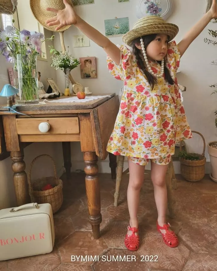 Bymimi - Korean Children Fashion - #designkidswear - Love Top Bottom Set - 9