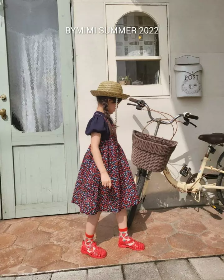 Bymimi - Korean Children Fashion - #designkidswear - Strawberry One-piece - 8