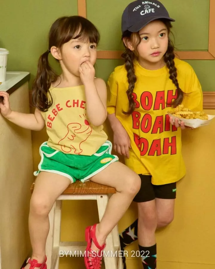 Bymimi - Korean Children Fashion - #designkidswear - Lettering Tee - 6