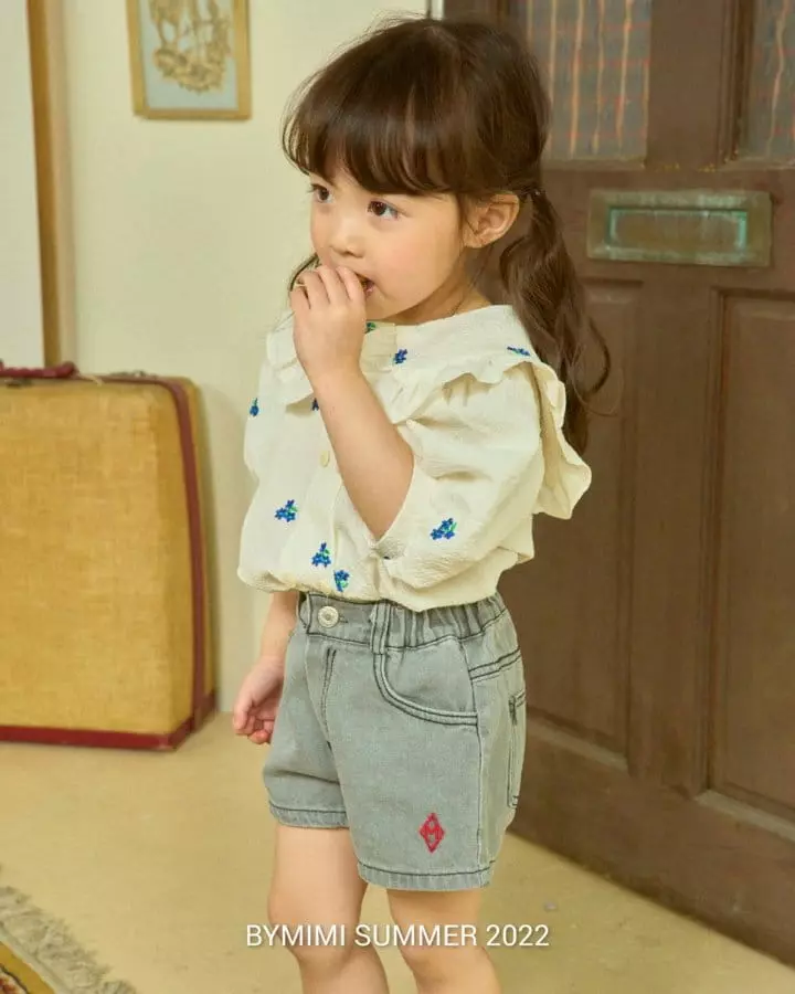 Bymimi - Korean Children Fashion - #designkidswear - French Blouse