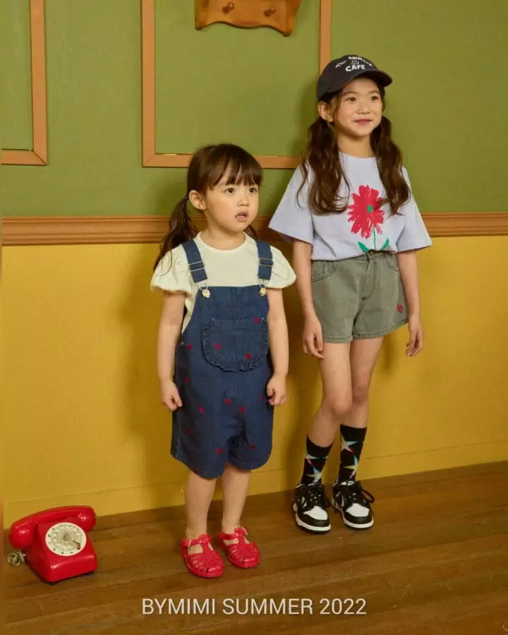Bymimi - Korean Children Fashion - #discoveringself - Flower Tee - 8