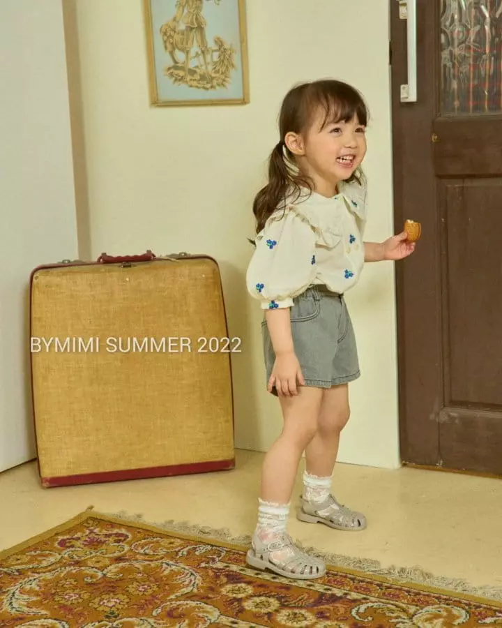 Bymimi - Korean Children Fashion - #discoveringself - French Blouse - 2