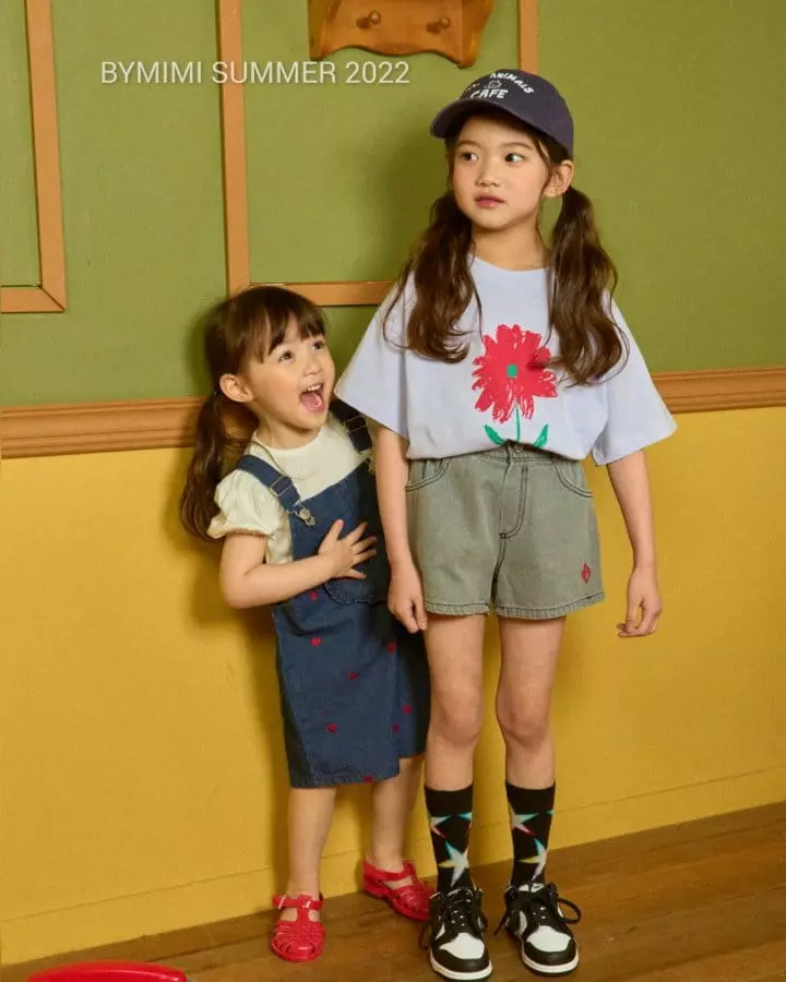 Bymimi - Korean Children Fashion - #fashionkids - Flower Tee - 9