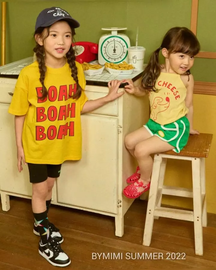 Bymimi - Korean Children Fashion - #kidsstore - Lettering Tee - 10