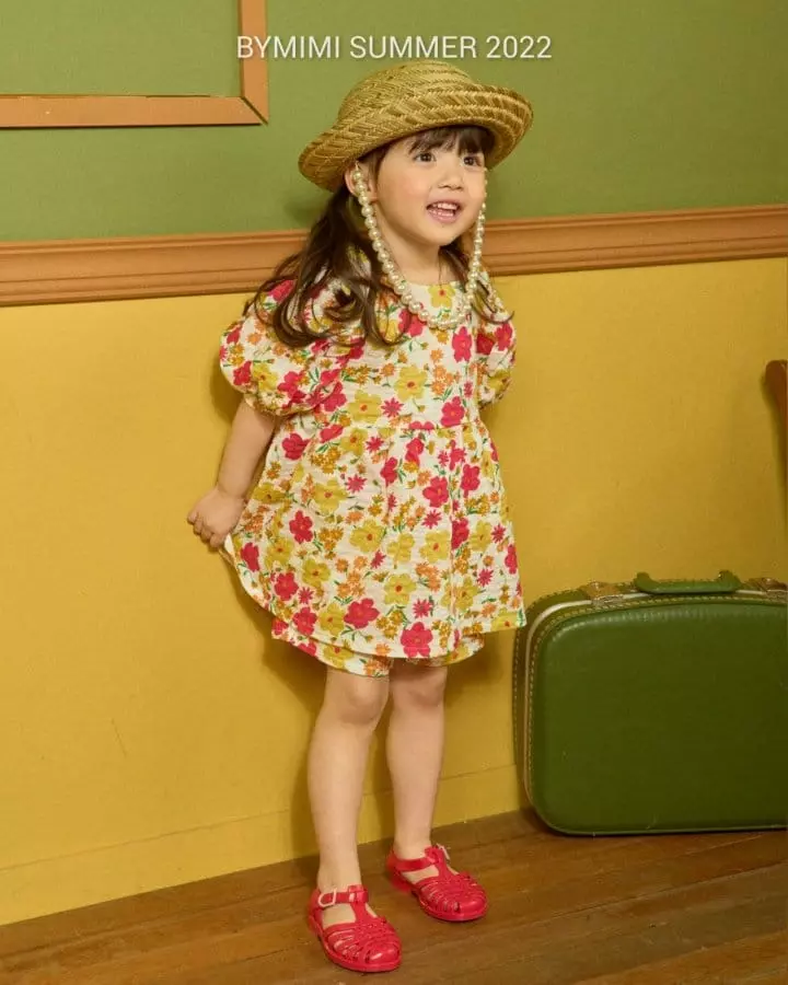 Bymimi - Korean Children Fashion - #littlefashionista - Love Top Bottom Set - 2