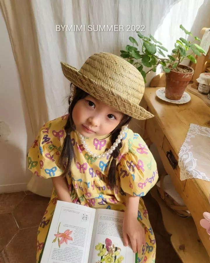 Bymimi - Korean Children Fashion - #littlefashionista - Ribbon One-piece - 10