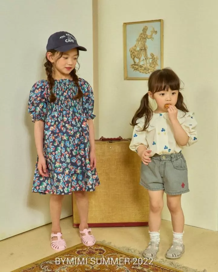 Bymimi - Korean Children Fashion - #littlefashionista - French Blouse - 8