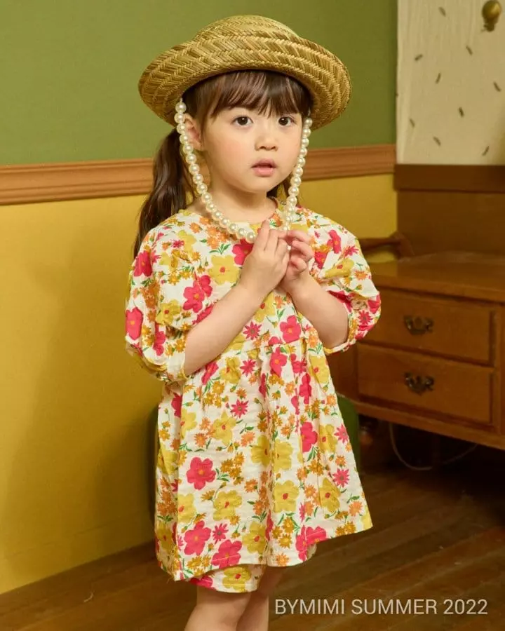Bymimi - Korean Children Fashion - #magicofchildhood - Love Top Bottom Set - 3
