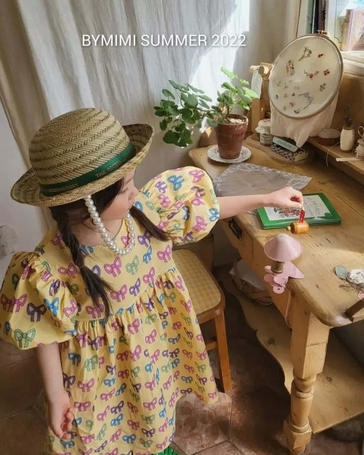 Bymimi - Korean Children Fashion - #magicofchildhood - Ribbon One-piece - 11