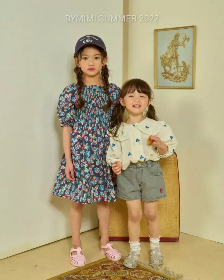 Bymimi - Korean Children Fashion - #magicofchildhood - French Blouse - 9