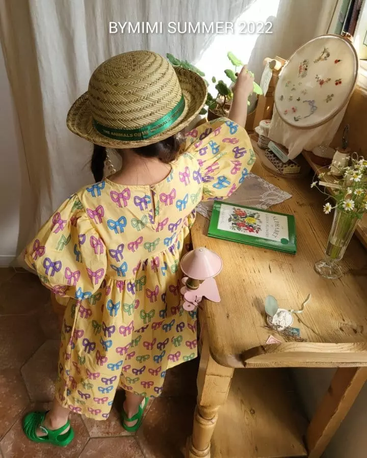 Bymimi - Korean Children Fashion - #minifashionista - Ribbon One-piece - 12