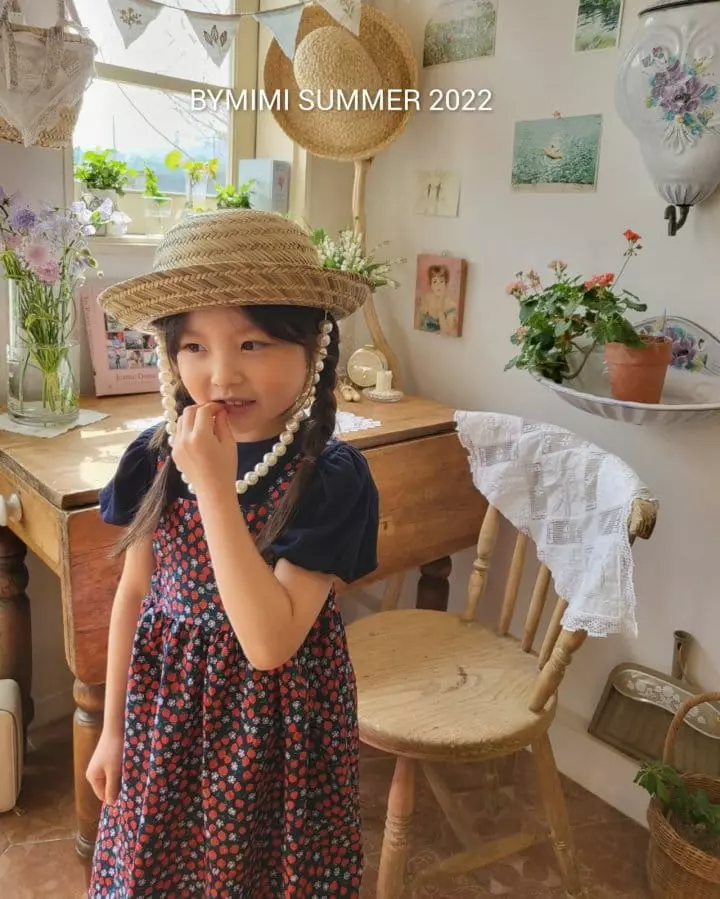Bymimi - Korean Children Fashion - #minifashionista - Strawberry One-piece - 4