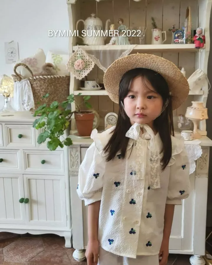 Bymimi - Korean Children Fashion - #prettylittlegirls - French Blouse - 11