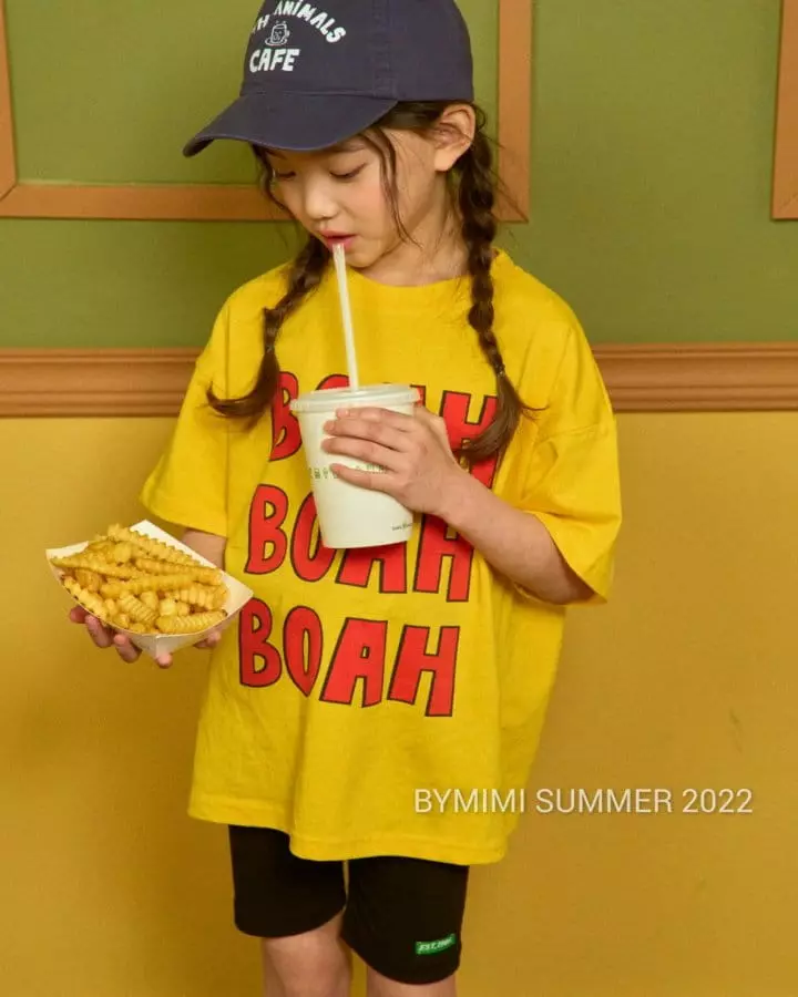 Bymimi - Korean Children Fashion - #stylishchildhood - Lettering Tee - 3