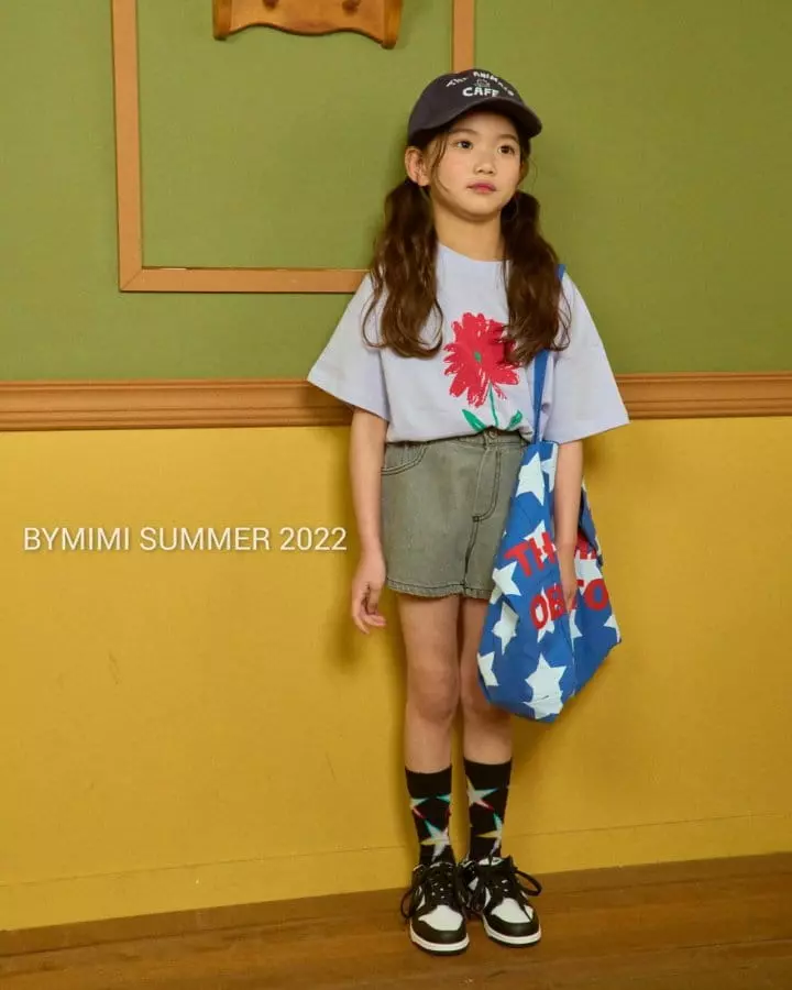Bymimi - Korean Children Fashion - #toddlerclothing - Flower Tee - 3