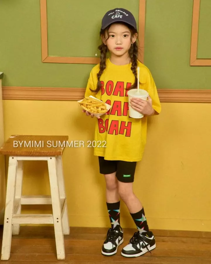 Bymimi - Korean Children Fashion - #toddlerclothing - Lettering Tee - 2