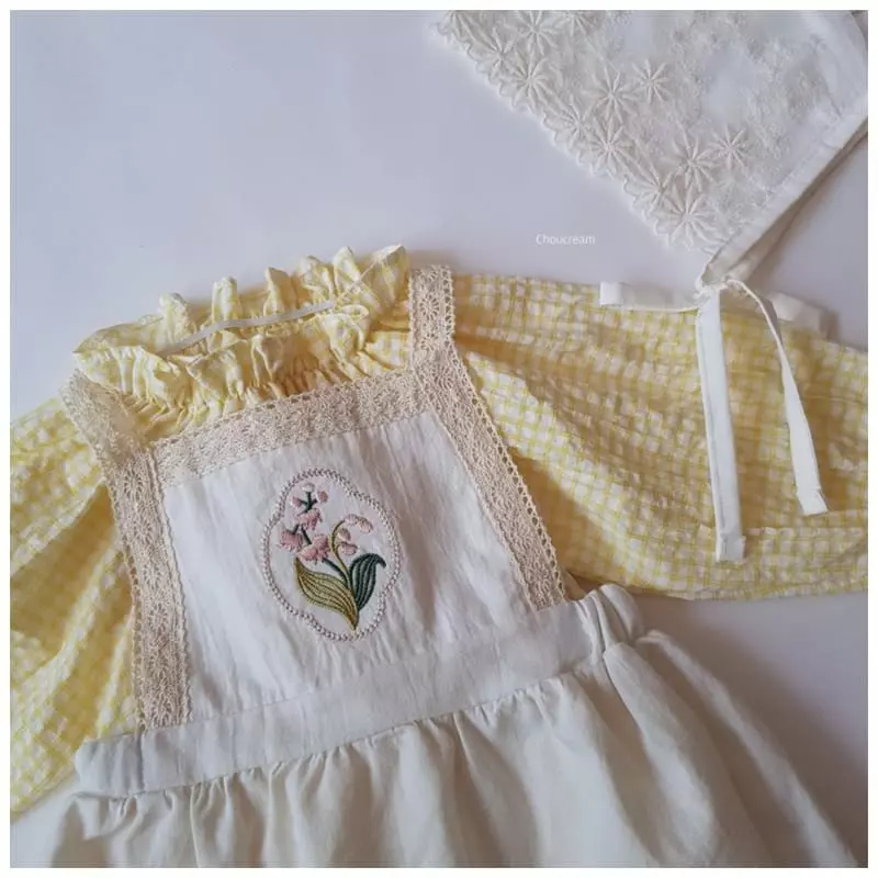 Choucream - Korean Baby Fashion - #babyboutiqueclothing - Check Blouse - 8