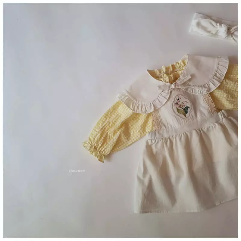 Choucream - Korean Baby Fashion - #babyclothing - Check Blouse - 9