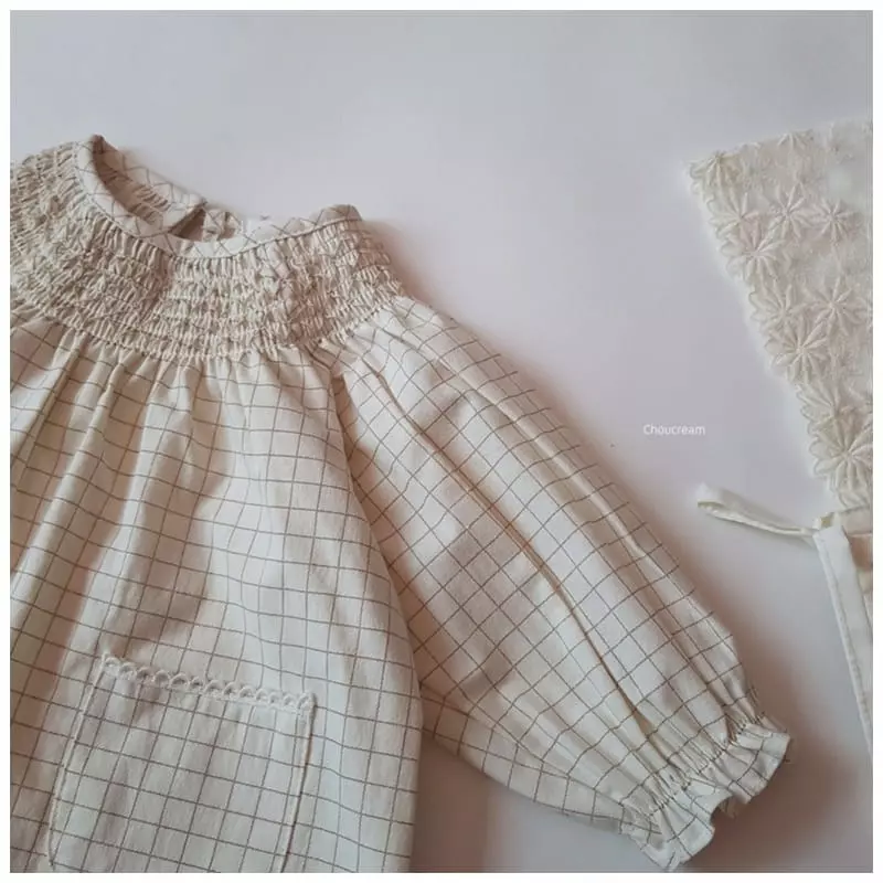 Choucream - Korean Baby Fashion - #onlinebabyshop - Lilly One-piece - 3