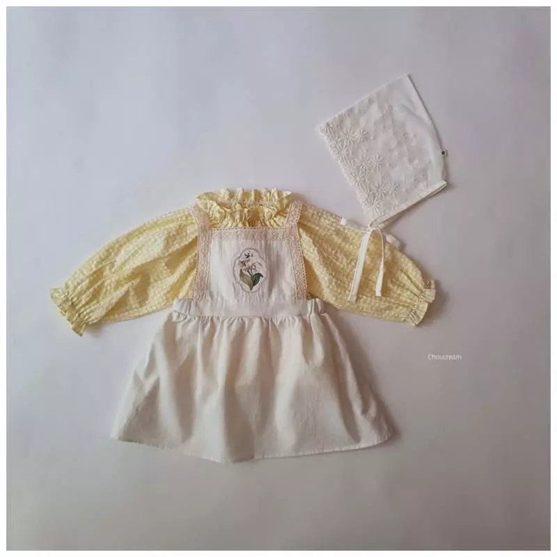 Choucream - Korean Baby Fashion - #smilingbaby - Check Blouse - 6