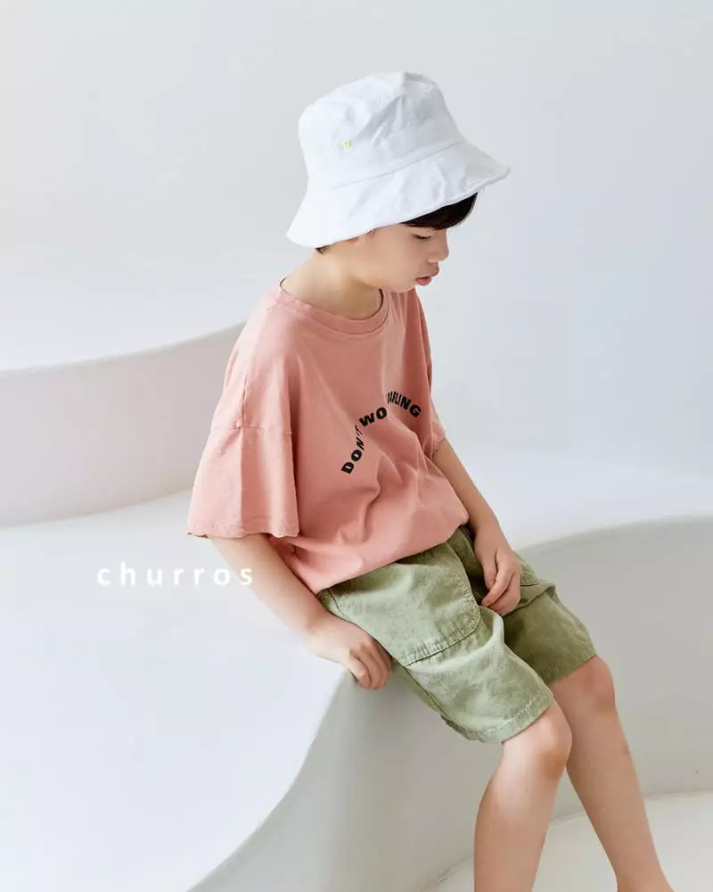 Churros - Korean Children Fashion - #childrensboutique - Lettering Tee - 5