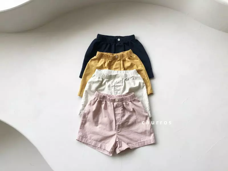 Churros - Korean Children Fashion - #discoveringself - Linen Banding Shorts - 8