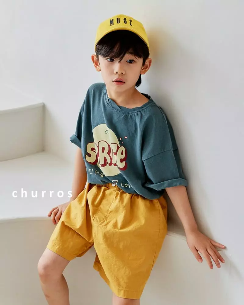 Churros - Korean Children Fashion - #kidzfashiontrend - Linen Banding Shorts - 12