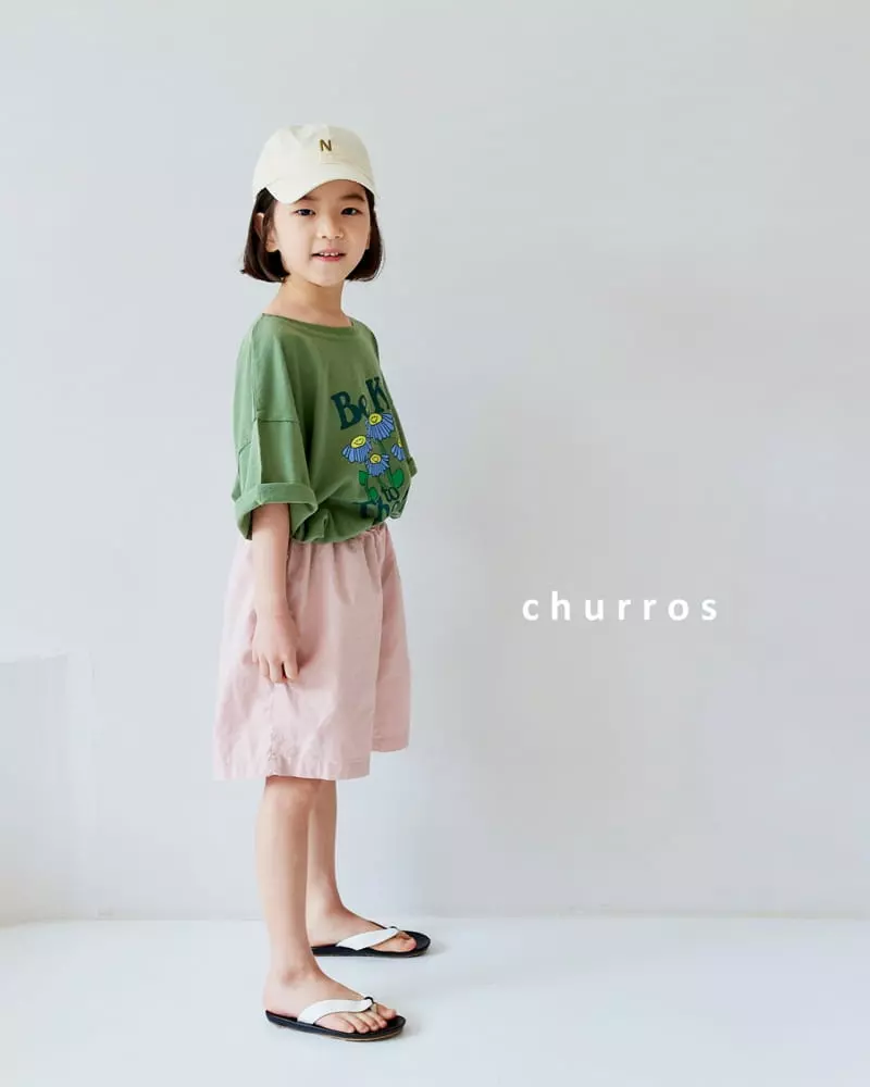 Churros - Korean Children Fashion - #toddlerclothing - Linen Banding Shorts - 3