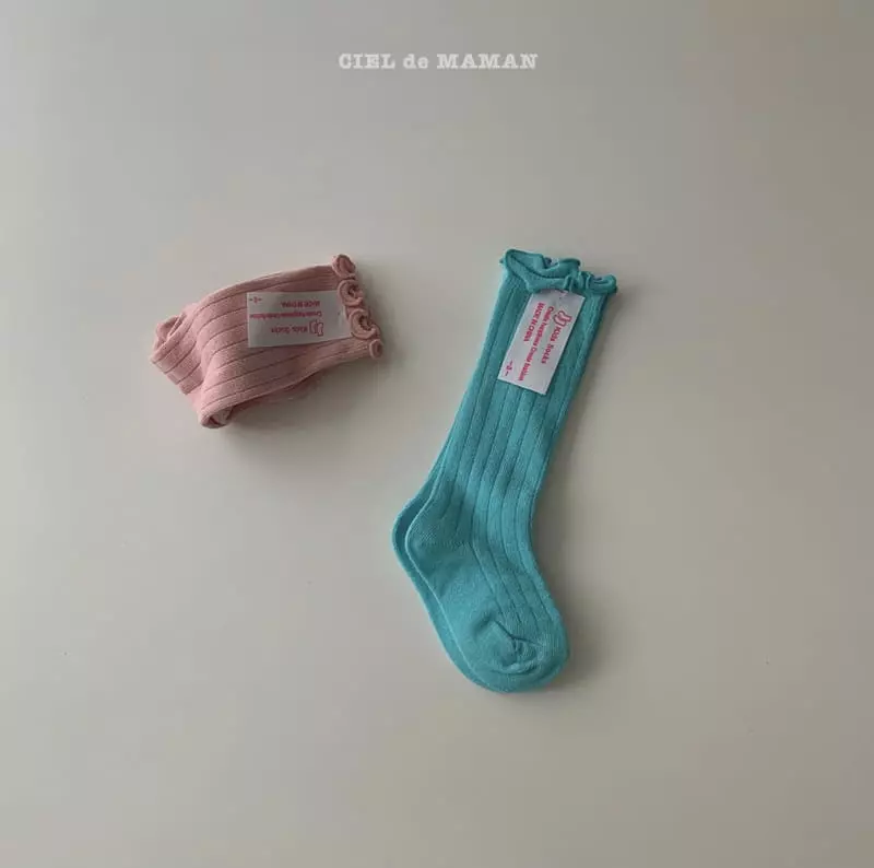 Ciel De Maman - Korean Children Fashion - #Kfashion4kids - Rolly Knee Socks [set of 2] - 3