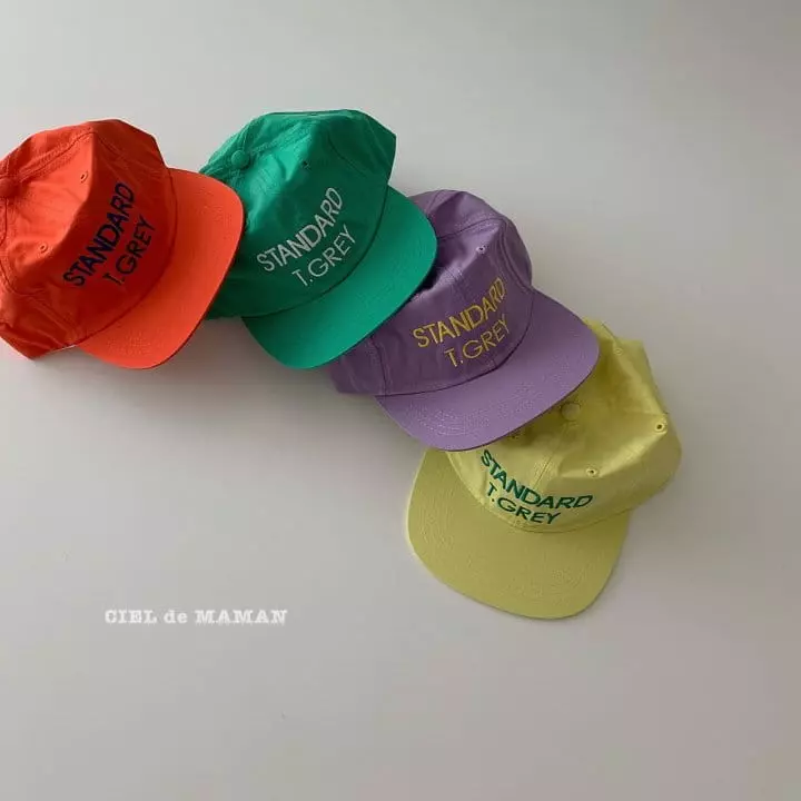 Ciel De Maman - Korean Children Fashion - #childofig - Color Snap Back Hat (53cm) - 2