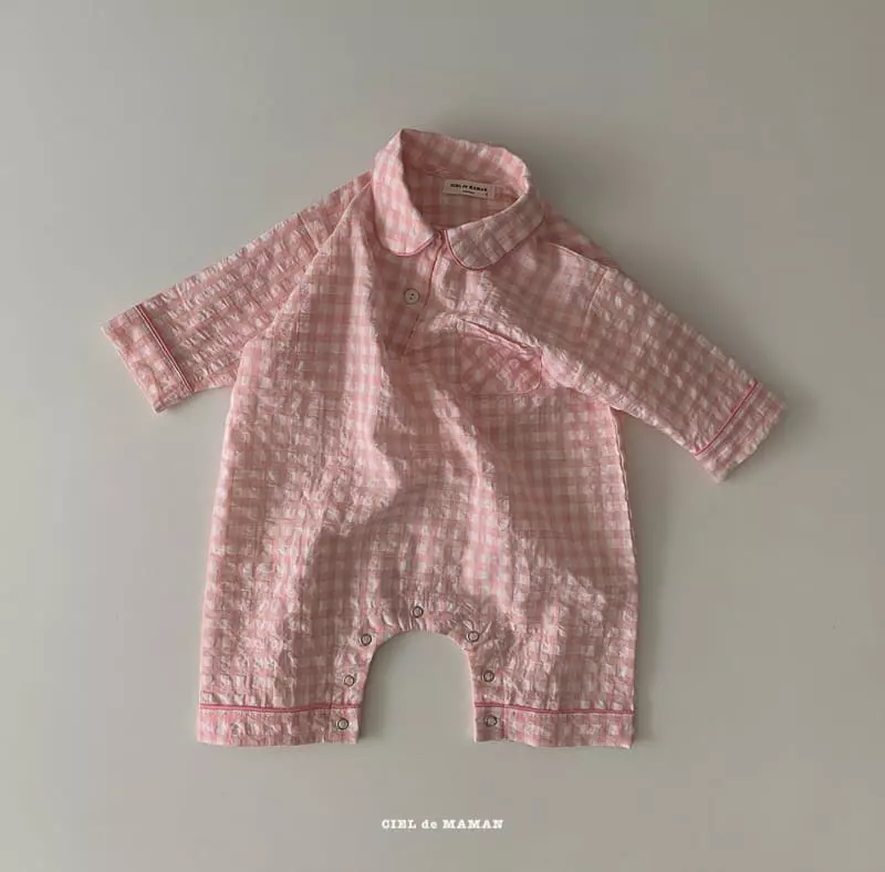 Ciel De Maman - Korean Children Fashion - #discoveringself - Kids Pink Our Spring Pajama  - 11