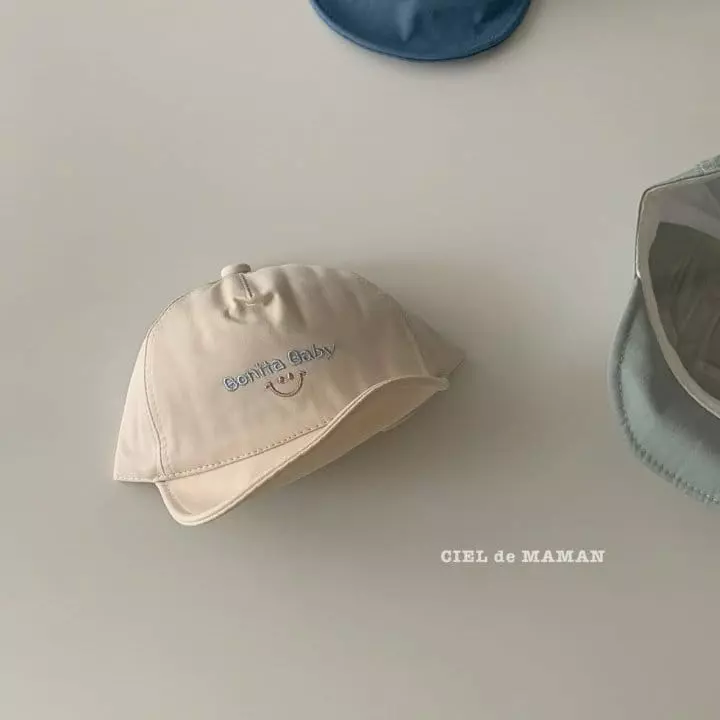 Ciel De Maman - Korean Children Fashion - #kidzfashiontrend - Baby Cotton Ball Cap (50cm) - 6