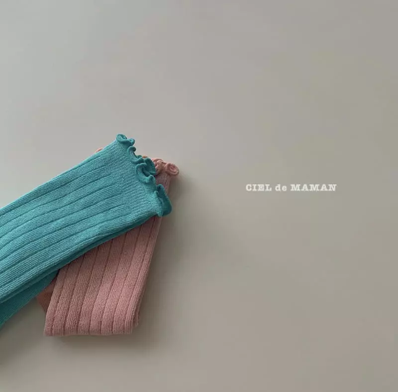 Ciel De Maman - Korean Children Fashion - #Kfashion4kids - Rolly Knee Socks [set of 2] - 4